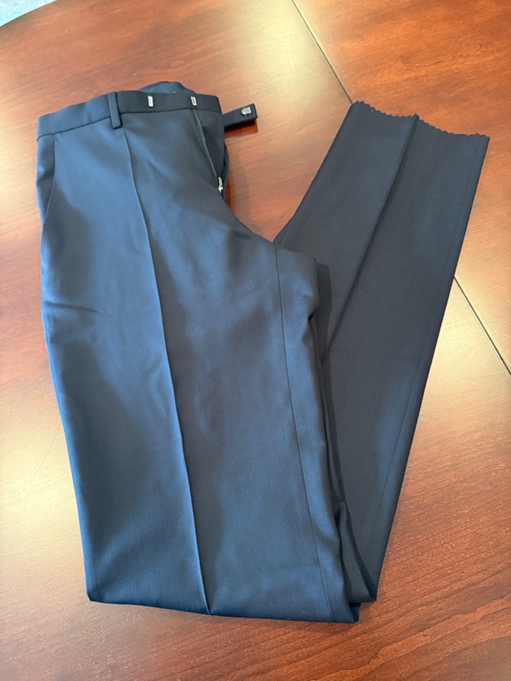Hugo Boss Men's Black Dress Trousers